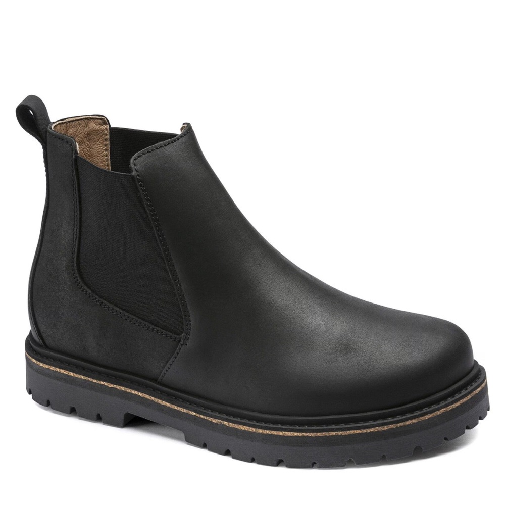 Birkenstock Stalon ll Black Leather Boots size 42